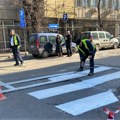 JKP PARKING SERVIS: Obeležavanje površina na Somborskom bulevaru