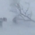 Zatvorene sve crnomorske luke: Snežna oluja okovala Rumuniju /video/