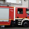 FOTO i VIDEO: Izbio požar u zgradi u Fruškogorskoj ulici