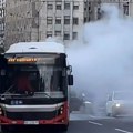 Drama na Terazijama! Autobus se zapalio - putnici napustili vozilo!