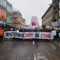 Hiljade Kragujevčana u protestnoj šetnji Svi u štrajk