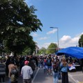 "Marš na Drinu": Protest studenata i srednjoškolaca u Loznici