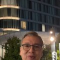(Video) "Zato je potrebna vaša velika podrška, visoka baš kao ova kula" Vučić se obratio iz Beograda na vodi: "Koliko sam…
