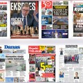 Naslovne strane sutrašnjih novina: Prelistavanje štampe za petak, 23. oktobar 2026. godine