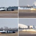 Vatra i dim na pisti: NASA avion WB-57 sleteo na trup, posada uspešno prizemila letelicu staru 70 godina