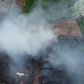 Požar na Telepu: kuća izgorela, jedna osoba povređena