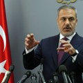 Fidan: Turska poziva Zapad da se distancira od izraelskih ratnih zločina