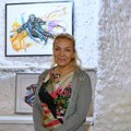 "Snowemotion": Evin Eva Pešić prenosi eksploziju osećanja sa snega na platno
