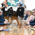 Konsultacije predsednika Vučića sa predstavnicima Narodne stranke