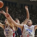 Spektakl u Beogradu: Srbija vodi protiv Bosne, Jokić pogodio trojku uz zvuk sirene