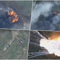 Ruski PVO sistem odleteo u vazduh! Razorna detonacija na frontu: Ukrajinci spržili vozilo sa raketama za S-300 (video)