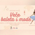 Veče baleta i mode u Božidarcu: Spoj umetnosti, sporta i zdravih navika