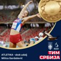 Milica Gardašević osvojila zlatnu medalju u skoku udalj na ei