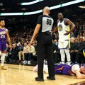 Grin je NBA pretvorio u mma! Brutalan udarac najprljavijeg igrača lige, Nurkić pao kao pokošen! (video)