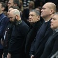 Miško Ražnatović na meču Partizan-Mega