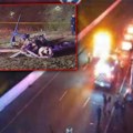 Užas u Nešvilu: Mali avion se srušio na autoputu, sumnja se da su svi sa leta poginuli (video)