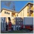 Пожар у насељу Југовићево Зграда још није ни усељена, а кров се запалио Ево шта је највероватније узрок (фото, видео)