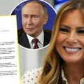 "Vreme je"! Ovo je pismo koje je Melanija Tramp uputila Putinu: "Jednim potezom pera možete promeniti čovečanstvo!"