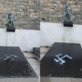 Spomenici narodnih heroja na Kalemegdanu išarani nacističkim simbolima