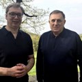 Dodik o sastanku sa Vučićem: Sadržajan i konstruktivan razgovor
