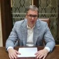 Samo ujedinjeni možemo napred! Predsednik Vučić iz Predsedništva poslao poruku celom narodu (video)