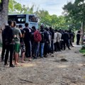 Policija u Somboru pronašla 382 iregularna migranta, zaplenjeni noževi i marihuana