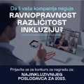 Do 20.11. prijave za Najinkluzivnijeg poslodavca Srbije