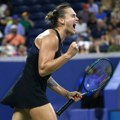 Beloruska teniserka Arina Sabalenka u četvrtfinalu US Opena