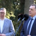 Vučić: Daćemo sve od sebe da sačuvamo mir, sutra razgovor sa Putinom; Dodik: Naša politika je vraćanje na Dejtonski…