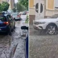 Grad tukao na sve strane, ulice potopljene: Strašno nevreme se sručilo i na Pančevo (Video)