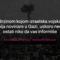 Brzinom kojom izraelska vojska ubija novinare u Gazi, uskoro neće ostati niko da vas informiše - Reakcije medija širom planete…