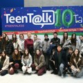 (Foto, video) Održan deseti Teen Talk: Sedam panela - od ljubavi, zdravlja, sporta i karijere do ChatGPT, sve što mladi treba…