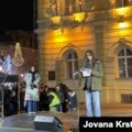 'Tražimo lustraciju': Studenti na protestu u Novom Sadu predstavili deo izbornog programa