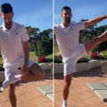 Narode, odlučio sam da vas izazovem! Novak uradio nemoguću stvar, pita ko može da ponovi! (video)