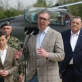 Vučić: Slijedi nabavka novog naoružanja, pred Vučevićevom vladom teški zadaci