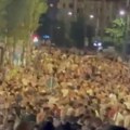 Srbija se digla na noge zbog hapšenja studenata: Nepregledna kolona ljudi blokirala Gazelu – Ovo je spisak svih lokacija na…