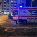Oboren biciklista u Novom Sadu: Prevezen u bolnicu sa povredom glave (foto)