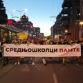 Komemorativne šetnje "Srednjoškolci pamte": Đaci u Beogradu obeležavaju 10 meseci od pada nadstrešnice u Novom Sadu