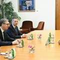 Vučić sa Saksom: Razgovarali smo o globalnoj situaciji i srpskim regionalnim prilikama