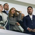 Atina i Nika ukrale šou! Duško Tošić pratio finale Kupa Srbije sa naslednicama - sve oči bile uprte u njih
