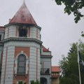Požar u ambasadi Pakistana na Dedinju, vatrogasci na terenu (VIDEO)