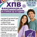 Akcija HPV vakcinacije za starije od 19 godina tokom ove nedelje u Domu zdravlja