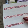 N1: Policija u Kruševcu oduzela transparent "Studenti pobeđuju" tokom dočeka Ekspo karavana