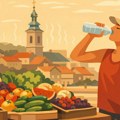 Toplotni talas i u Kragujevcu: Šta jedemo i pijemo kada temperature porastu?