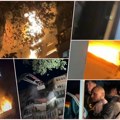 Rusi pogodili stambeni blok, ljudi beže iz zapaljene devetospratnice! Prvi snimci zgrade u Odesi, eksplozije u Kijevu…