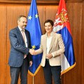 Žofre na oproštajnom sastanku sa Brnabić: EU posvećena podršci Srbiji na putu ka članstvu
