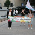 Skup podrške LGBT osobama u Leskovcu protekao bez incidenta i uz veliko prisustvo policije