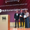 Prestižno priznanje SAM: NLB Komercijalna banka je društveno odgovorna kompanija godine