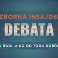 TV najava: IZBORNA INSAJDER DEBATA - Srbija radi, a ko od toga dobro živi?