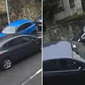 Uznemirujući snimak iz Zagreba! Devojka pokušala da zaustavi auto, krici odjekivali ulicom